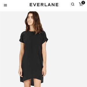 Everlane Silk Short-Sleeve Dress